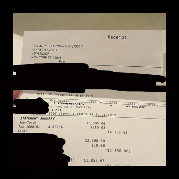 Stephen Yearick Fringe Tassel Diamond Beaded Evening Gown has lavender beading. - Picture 11 of 11